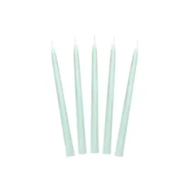 swieca-pastelowa-stozkowa-24cm-10szt-mietowa-swieca24-087
