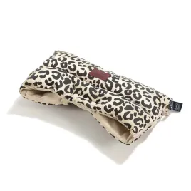 mufka-do-wozka-ortalion-leopard-cream-by-lamparska-la-millou