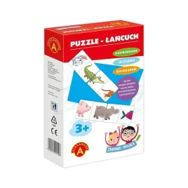 puzzle-lancuch-edukacyjne-zwierzeta-start-meta-alexander-16-elementow