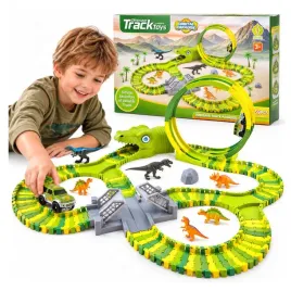 tor-wyscigowy-samochodowy-petla-auto-dinozaury-159-elementow-dla-dzieci