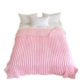 shein-rozowy-koc-na-lozko-smy-s07-100x150cm