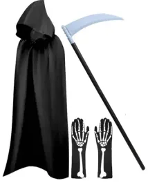 stroj-kostucha-smierc-peleryna-140cm-kosa-skladana-102cm-rekawiczki-kosci