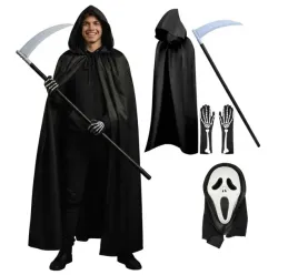 stroj-kostucha-smierc-peleryna-140cm-kosa-102cm-rekawiczki-maska-krzyk