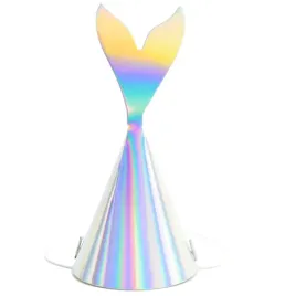 czapeczki-urodzinowe-party-deco-syrenka-18-cm-6-szt