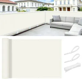 oslona-balkonowa-pes-1x5m-ogrod-taras-balustrady-parawan-kremowa