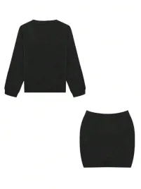 shein-czarny-komplet-sweter-spodnica-txa-s06-xl