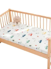 shein-biale-przescieradlo-z-gumka-wzor-5pc-s07-120x60cm