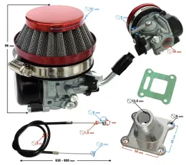 gaznik-krociec-filtr-stozkowy-pocket-mini-bike-atv-quad-cross-street