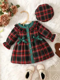shein-sukienka-z-dlugim-rekawem-kratka-b6s-s06-74-80-cm
