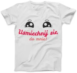 koszulka-damska-usmiechnij-sie-do-mnie-biala-xl
