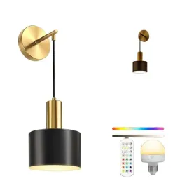 shein-czarna-lampa-scienna-zarowka-pilot-zestaw-6lv-s07