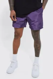 boohooman-fioletowe-spodenki-kieszenie-5rd-b16-xl