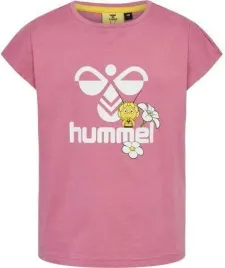 hummel-klasyczny-rozowy-t-shirt-print-logo-hgd-zt2-104
