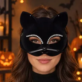 maska-polmaska-kot-halloween-andrzejki-karnawal-welurowa-wiazana-elegancka
