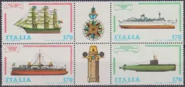 wlochy-1979-mnh-f-vf-sc1374-1377-stoczniownictwo