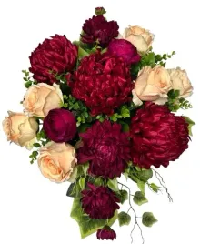 stroik-gesty-wiazanka-na-grob-cmentarz-roze-dalie-chryzantemy