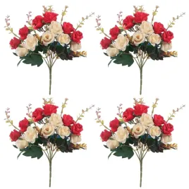 kwiaty-sztuczne-na-grob-roze-czerwone-bukiet-cmentarz-35-cm-4-szt