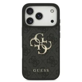 etui-guess-pu-4g-metal-logo-do-iphone-18-pro-szare