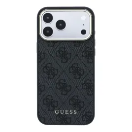 etui-guess-pu-leather-4g-gold-frame-magsafe-do-iphone-18-pro-czarne