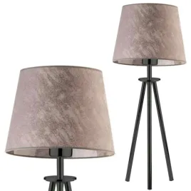 lampka-nocna-biurkowa-szara-lampa-z-abazurem-trojnog-led-e27-nowoczesna