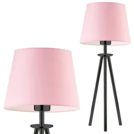 lampka-nocna-biurkowa-rozowa-lampa-z-abazurem-trojnog-led-e27-nowoczesna