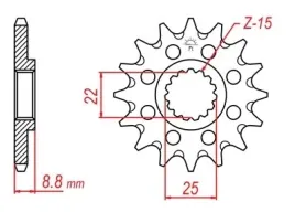 zebatka-przod-jt-ktm-sx-sxf-exc-350-525-520-530-50