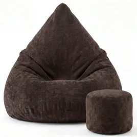 pufa-worek-sako-xxxxl-brazowa-welur-podnozek-zdejmowany-pokrowiec