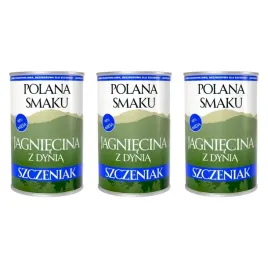polana-smaku-jagniecina-z-dynia-3x400g-karma-pelnoporcjowa-dla-szczeniat