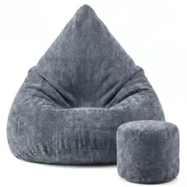 pufa-worek-sako-xxxxl-welur-szara-fotel-do-salonu-podnozek