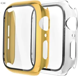 etui-do-apple-watch-42-mm-2-szt-360-zlote-przezroczyste-tpu