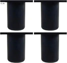 nozki-meblowe-regulowane-6-cm-czarne-hblzg-4-szt-aluminium