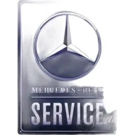 tablica-plakat-30x40-mercedes-benz-blue-23318