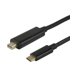 deltaco-usbc-dp100m-adapter-kablowy-1-m-usb-type-c-mini-displayport-czar