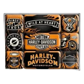 magnes-harley-davidson-wild-9-szt-83096