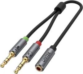 adapter-unitek-y-c957abk-minijack-35mm-f-2x-35mm-m