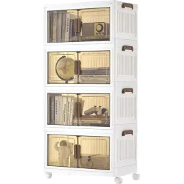 songmics-szafka-modulowa-4-poziomy-100l-z-drzwiczkami-i-kolkami-biala