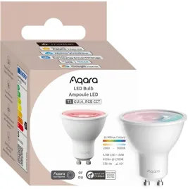 aqara-led-bulb-t2-rgb-cct-gu10-or-zarowka-led-or-thread-zigbee-bluetooth-450lm-4-9w