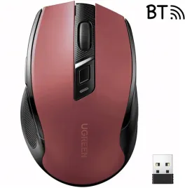 mysz-optyczna-ugreen-mu006-bezprzewodowa-usb-2-4ghz-bluetooth-5-0-4000-dpi-czerwona