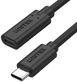 przedluzacz-unitek-c14086bk-usb-c-10gbps-4k-pd-100w-1m