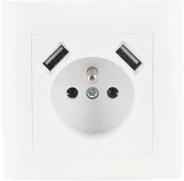 gniazdo-pojedyncze-z-uziemieniem-z-usb-vcx-wesa-lc-13a-bialy