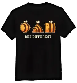 koszulka-meska-bee-different-czarna-xl