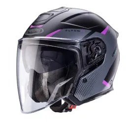 caberg-kask-jet-flyon-ii-boss-czarny-mat-szary-fuksja-rozowy-xs