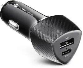 ladowarka-samochodowa-forcell-carbon-cc50-1a1c-38-w-1x-usb-c-1x-usb-a-pd-3-0-qc-3-0-czarna