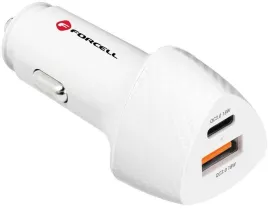 ladowarka-samochodowa-forcell-carbon-cc50-1a1c-38-w-1x-usb-c-1x-usb-a-pd-3-0-qc-3-0-biala