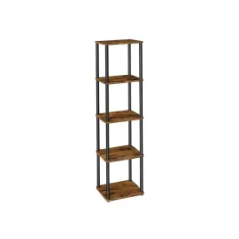 regal-slupek-5-polek-waski-stojacy-do-salonu-biura-kuchni-loft