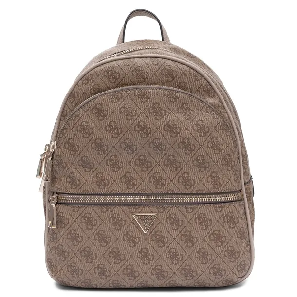 Guess Plecak Damski Miejski Z Logo Beżowy HWSG7118330-BEIGE