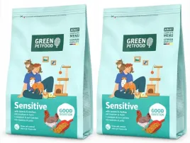 green-petfood-sensitive-karma-sucha-insekty-kurczak-2x300g