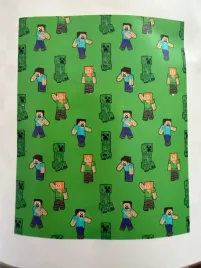 kocyk-koc-minecraft-130x160-cm-zielony-halantex-pluszowy-puszysty-creeper