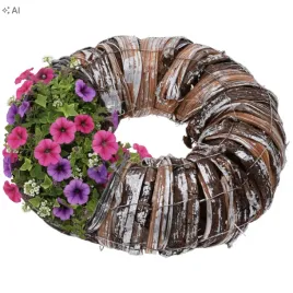 wianek-z-kory-wieniec-nagrobny-otwarty-z-folia-na-kwiaty-oslonka-30-cm