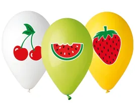 balony-owoce-truskawki-arbuz-wisnie-lato-5szt